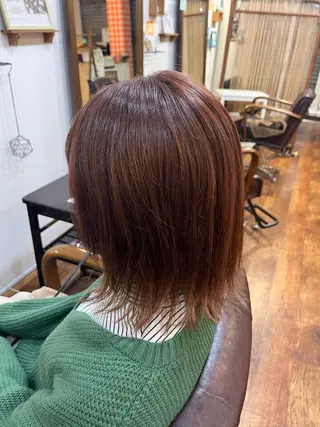 ショート カラー ヘアアレンジ 中津川 愛恵のヘアスタイル