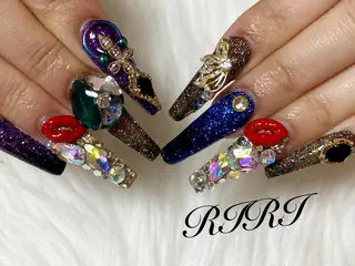 ネイル riri オーナーのネイルデザイン