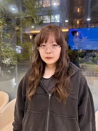 セミロング カラー Seeknext // Rukaのヘアスタイル