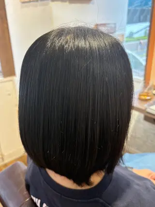 ミディアム Rito 縮毛矯正のヘアスタイル