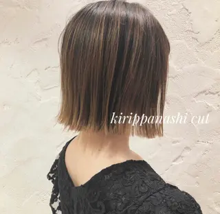 ショート ✨透明感ケアカラー✨ 長野ゆきなのヘアスタイル