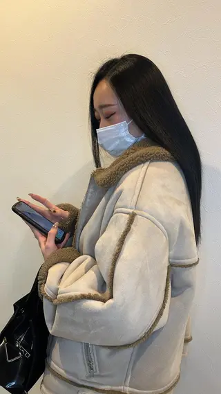 ロング カラー NANOHA エクステ・ヘアセットのヘアスタイル