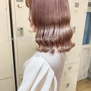 ミディアム カラー ヘアアレンジ メンズ 代表🎀 ふわモテ愛 され髪🩷yumiのヘアスタイル