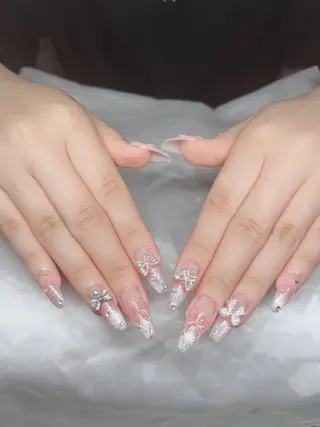 ネイル Lee Nails チップ長さだし専門店のネイルデザイン