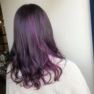 ロング カラー ヘアアレンジ 江藤 星史のヘアスタイル