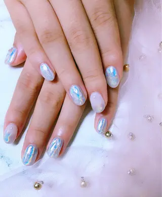 ネイル マジック ミラーのネイルデザイン