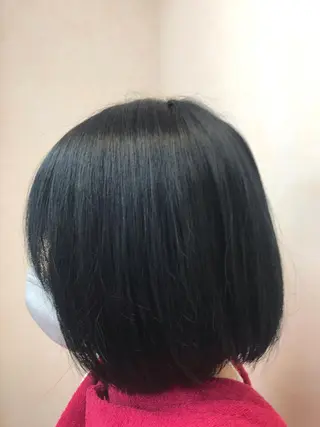 ショート カラー パーマ 桧山 真のヘアスタイル
