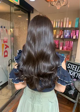 ロング カラー 矢野 晃平のヘアスタイル