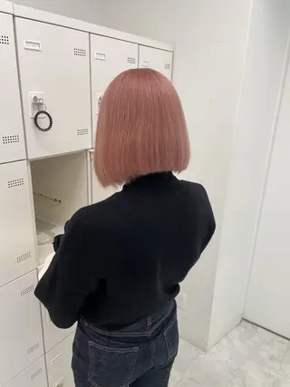 ロング カラー ウルフカットマスター みつきのヘアスタイル