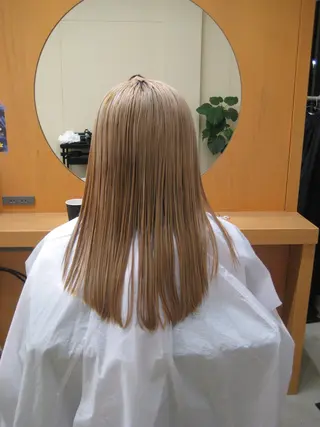 カラー MINAMI🩰鎌倉 /ブリーチ・ボブのヘアスタイル