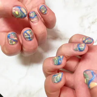 ショート ネイル salon kuuのネイルデザイン