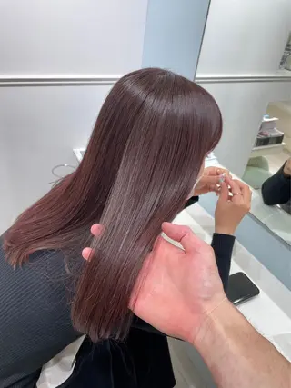 ロング カラー ParveMix 🪽鳥取彩花のヘアスタイル