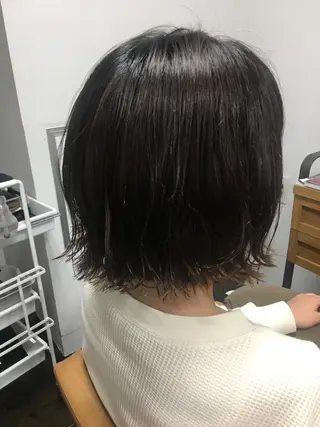ミディアム sato harunaのヘアスタイル