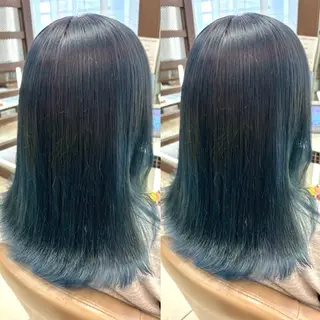 カラー ヘアメ🎀推しカラー 🥣横浜/しほ🧸のヘアスタイル