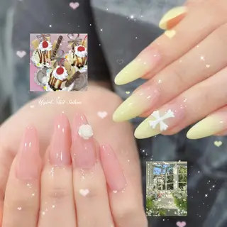 ネイル 🪄mimi🎀 Midori🪽のネイルデザイン