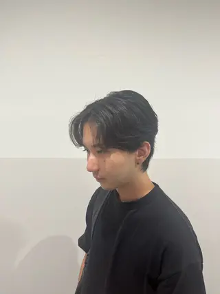 パーマ メンズ Ken 曲がる縮毛矯正/韓国のヘアスタイル