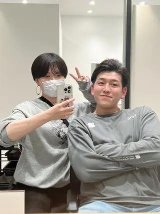 ショート メンズ特化美容師 大野彩芽の眉毛・アイブロウイメージ