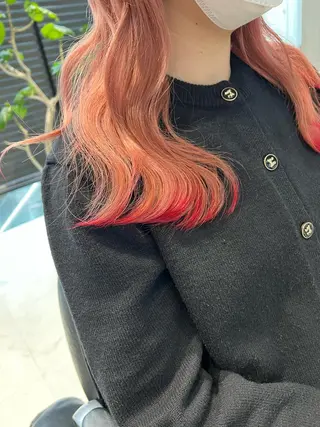 ロング カラー 赤みゼロ/透明感 カラー🌿KANTAのヘアスタイル