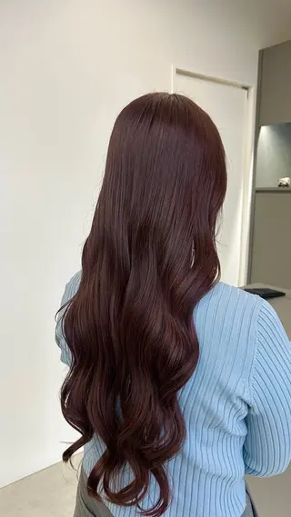 ロング 木曽 柚希のヘアスタイル