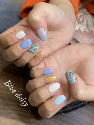 ネイル Blue daisy 栄本店のネイルデザイン