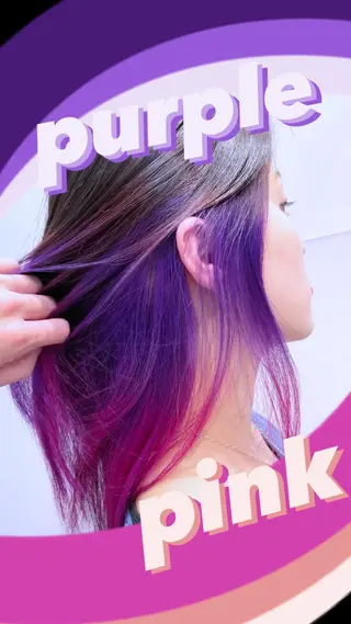 ミディアム 大阪 美容師 林のヘアスタイル