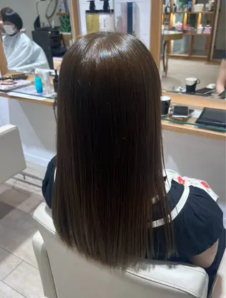 セミロング カラー モデル募集 セイノチヒロのヘアスタイル
