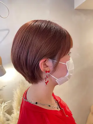 ショート 市原亮/塩釜口/ ツイスパ/波巻きのヘアスタイル