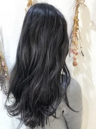 ロング カラー エクステ/ハイトーン /インナー礒野朱里のヘアスタイル