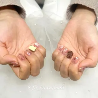 ネイル 🪞ヤギフウカ🪞 渋谷ネイルのネイルデザイン