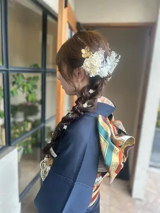 ヘアアレンジ 井上 花音のヘアスタイル