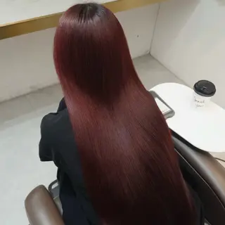 ロング カラー iga/渋谷個室🍀 艶髪カラー✨のヘアスタイル