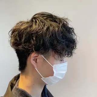 パーマ メンズ メンズ縮毛矯正 ♠️店長下平隼人のヘアスタイル