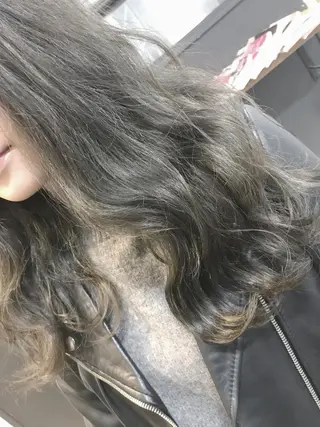 ミディアム カラー ヘアアレンジ GiseL天神カラー 髪質改善/ブリーチのヘアスタイル
