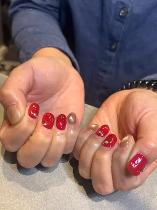 ショート 小川 優果のネイルデザイン