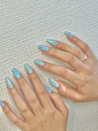 セミロング ai .のネイルデザイン