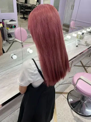 セミロング 縮毛矯正・髪質改善 特化 出納 直起のヘアスタイル