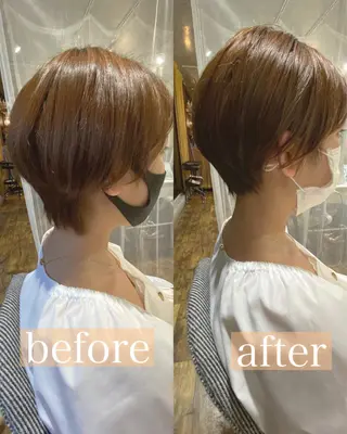 ショート ヒラヤマ ユウスケのヘアスタイル
