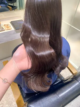 ロング カラー モテ艶カラー 🎖さえきはるかのヘアスタイル