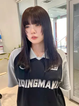 ロング 浅野 匠のヘアスタイル