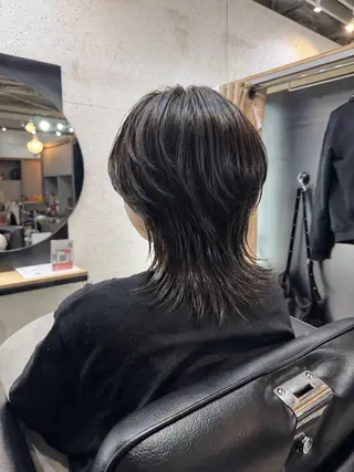 ミディアム 詩音 ／札幌美容師のヘアスタイル