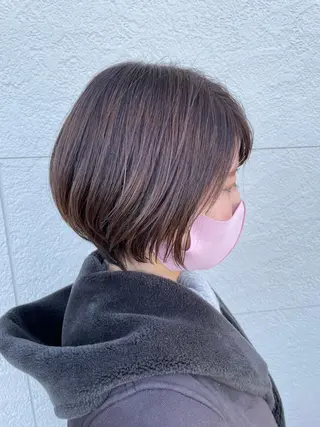 ショート カラー 鵜飼 真伍のヘアスタイル