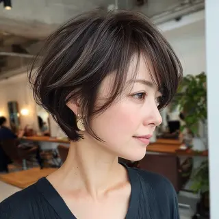 ショート ショート/脱白髪染め /鎌倉/コウスケのヘアスタイル