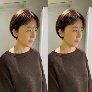 ショート 【店長】原田 貢太郎のヘアスタイル