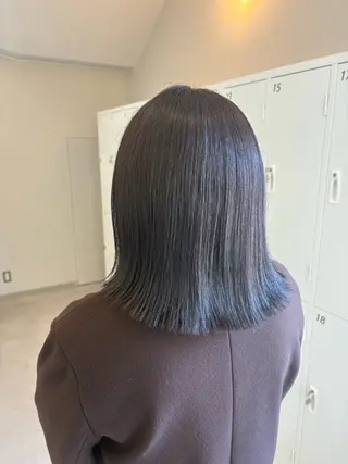 ミディアム カラー DEEokazaki sae.Aのヘアスタイル