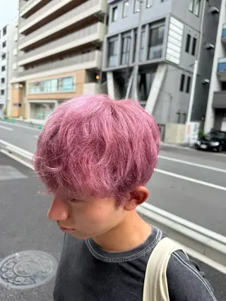 ショート カラー メンズ dog star 関 海斗のヘアスタイル