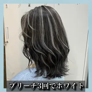 ミディアム カラー K-POP好き美容師 🇰🇷Kai.Yのヘアスタイル