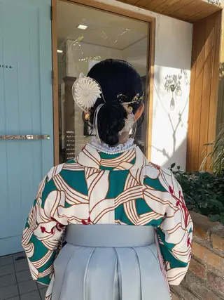 ロング ヘアアレンジ 艶髪🌿🫧 yukakoのヘアスタイル