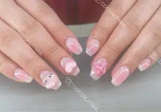 ネイル 神田 ココナッツのネイルデザイン