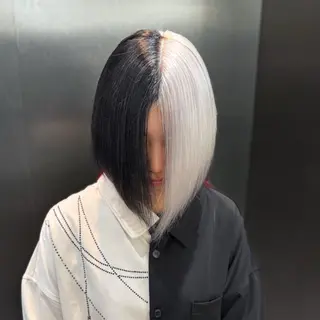 ショート カラー レイヤー/ハッシュ カット/悠斗のヘアスタイル