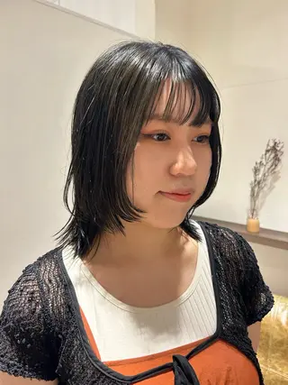 ミディアム カラー カラーリスト IKUHOのヘアスタイル